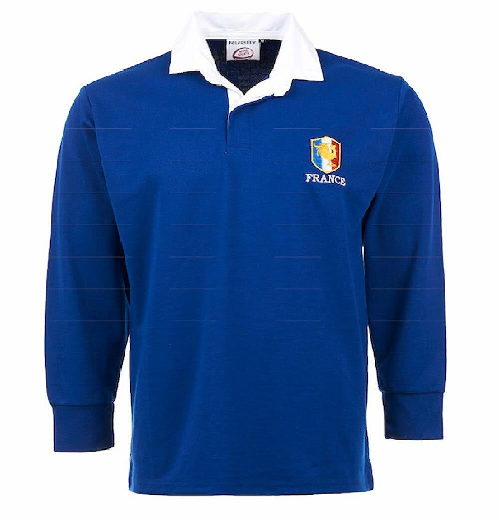 Rugby Children's Baby Kids French Retro Shirt Size 3 Month To 14 Years