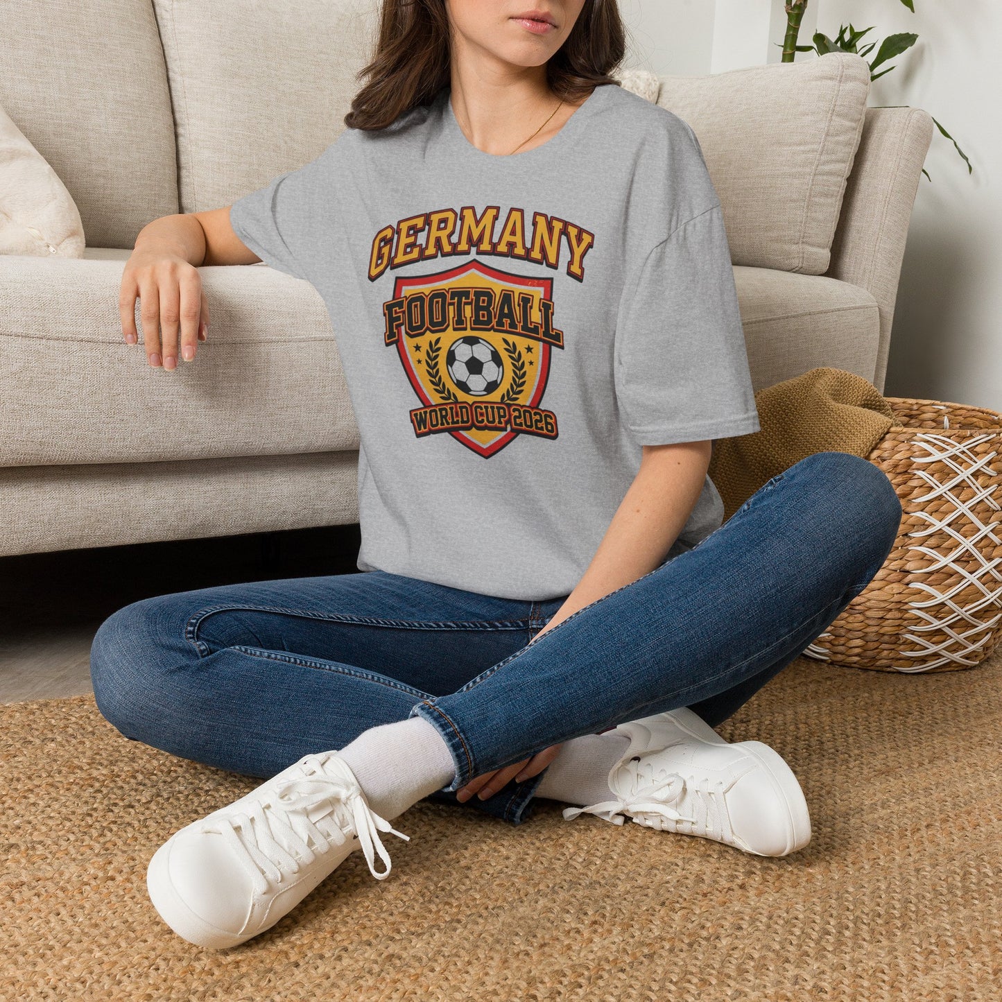 Germany Varsity Football — World Cup 2026 Fan Tee
