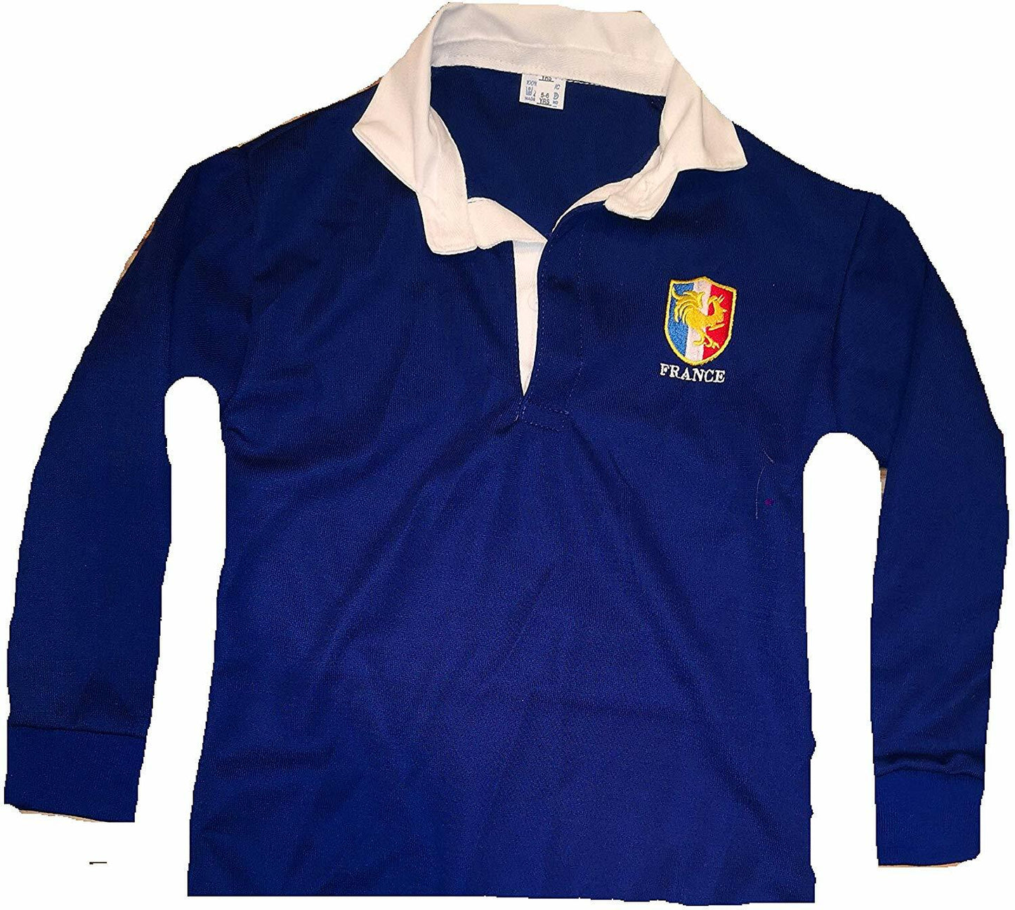 Rugby Children's Baby Kids French Retro Shirt Size 3 Month To 14 Years