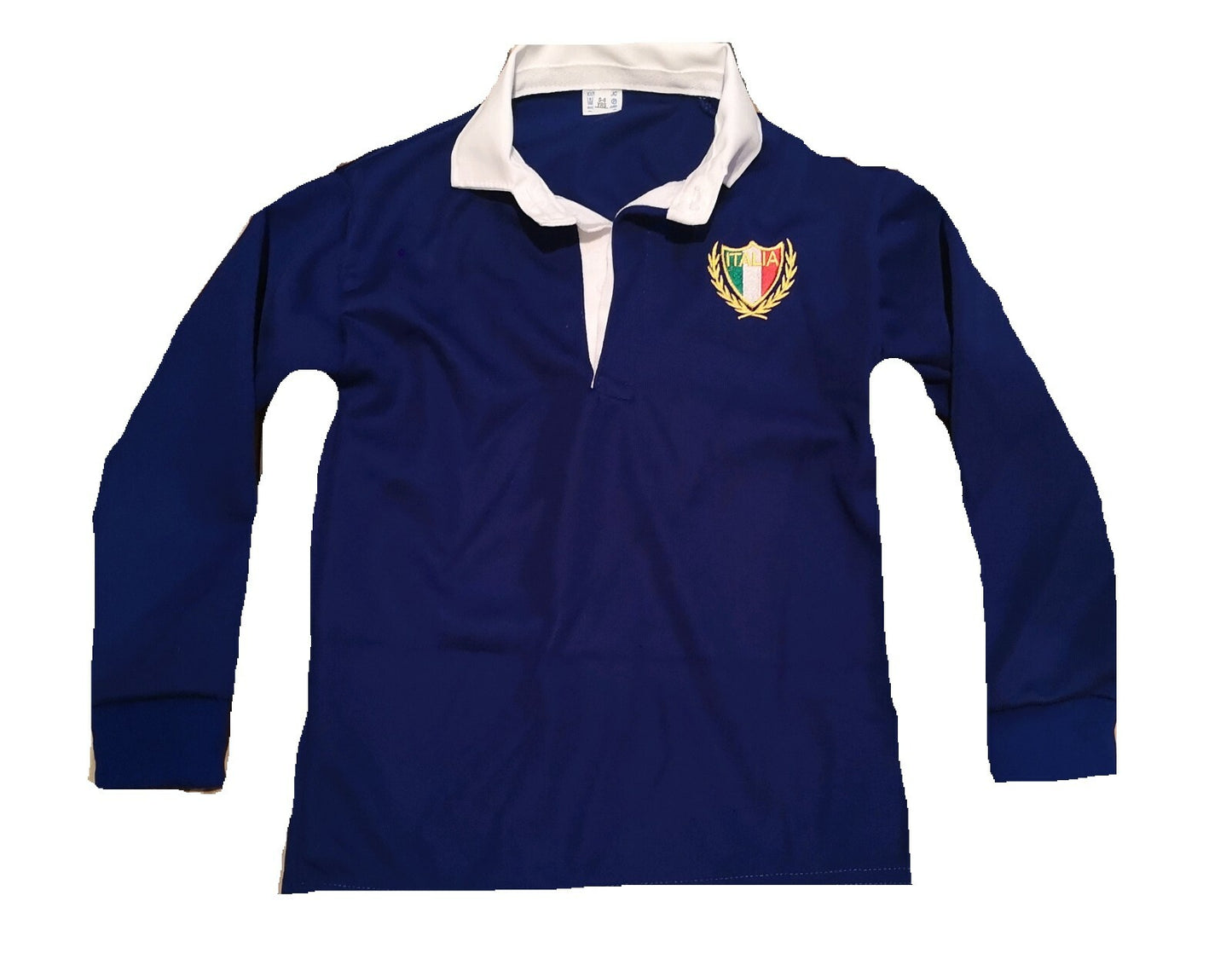Rugby Retro Baby Kids Children's Italian Jersey Size 3 Month To 14 Years