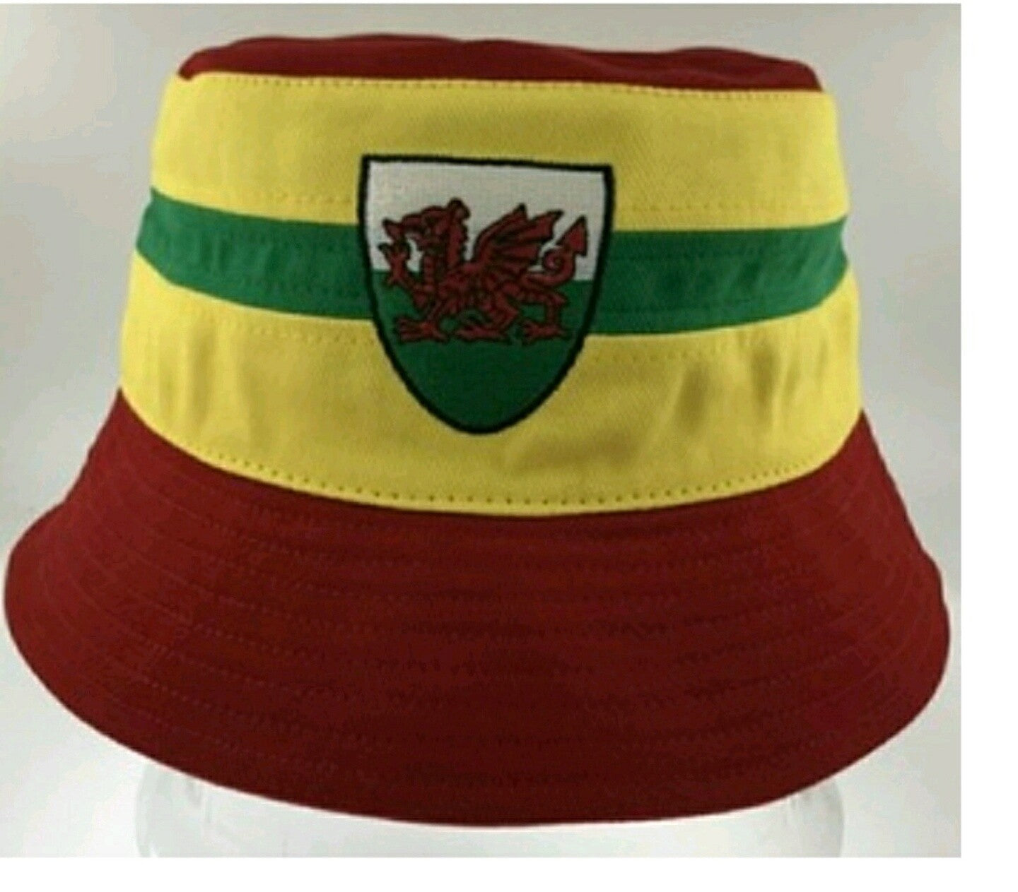 Rugby Unisex Adults Wales Cymru Welsh Dragon 2022 1958 Football Bucket Hat