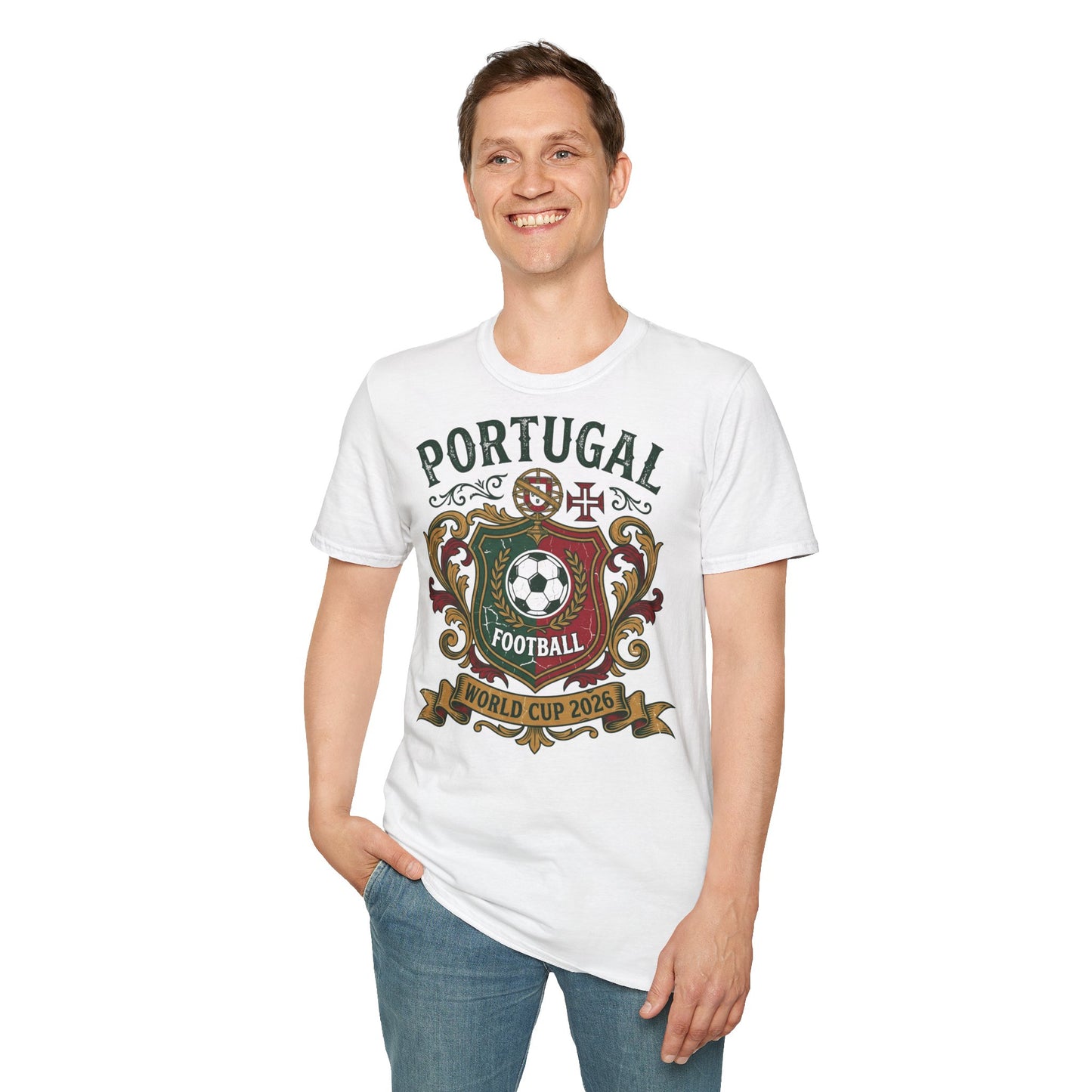 Portugal World Cup 2026 T-Shirt — Football Crest Soccer Fan Tee