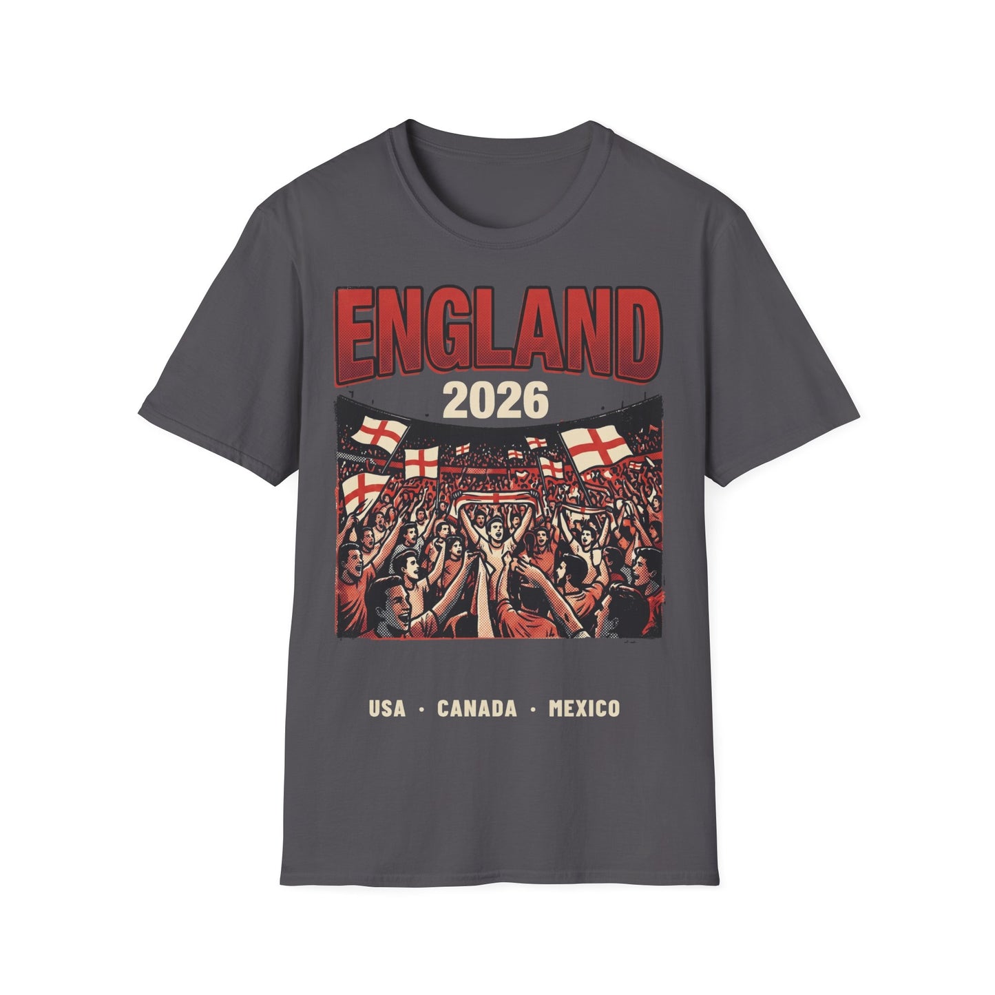 England 2026 Football Fan T-Shirt — Unofficial North America Supporters' Tee
