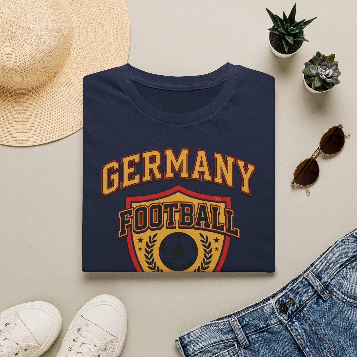 Germany Varsity Football — World Cup 2026 Fan Tee