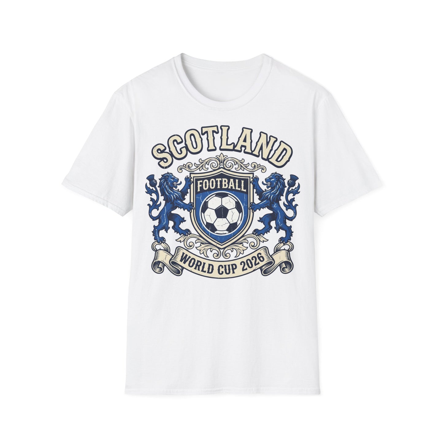 Scotland Heraldic Crest — World Cup 2026 Fan Tee