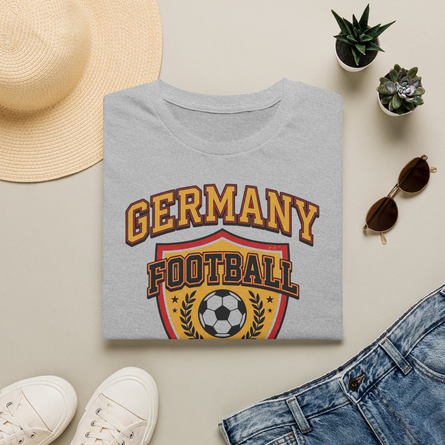 Germany Varsity Football — World Cup 2026 Fan Tee