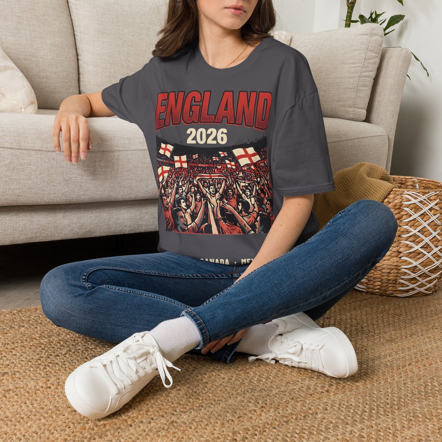 England 2026 Football Fan T-Shirt — Unofficial North America Supporters' Tee