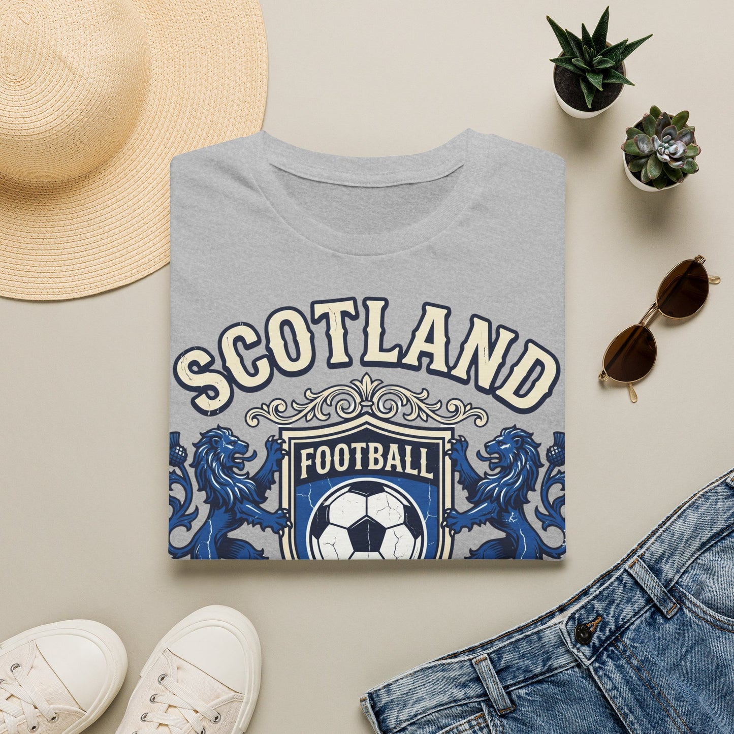 Scotland Heraldic Crest — World Cup 2026 Fan Tee