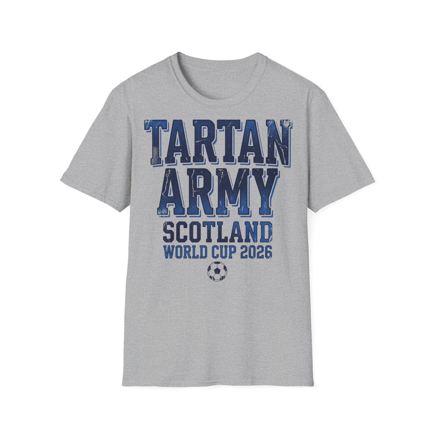 Scotland World Cup 2026 T-Shirt — Tartan Army Soccer Fan Tee
