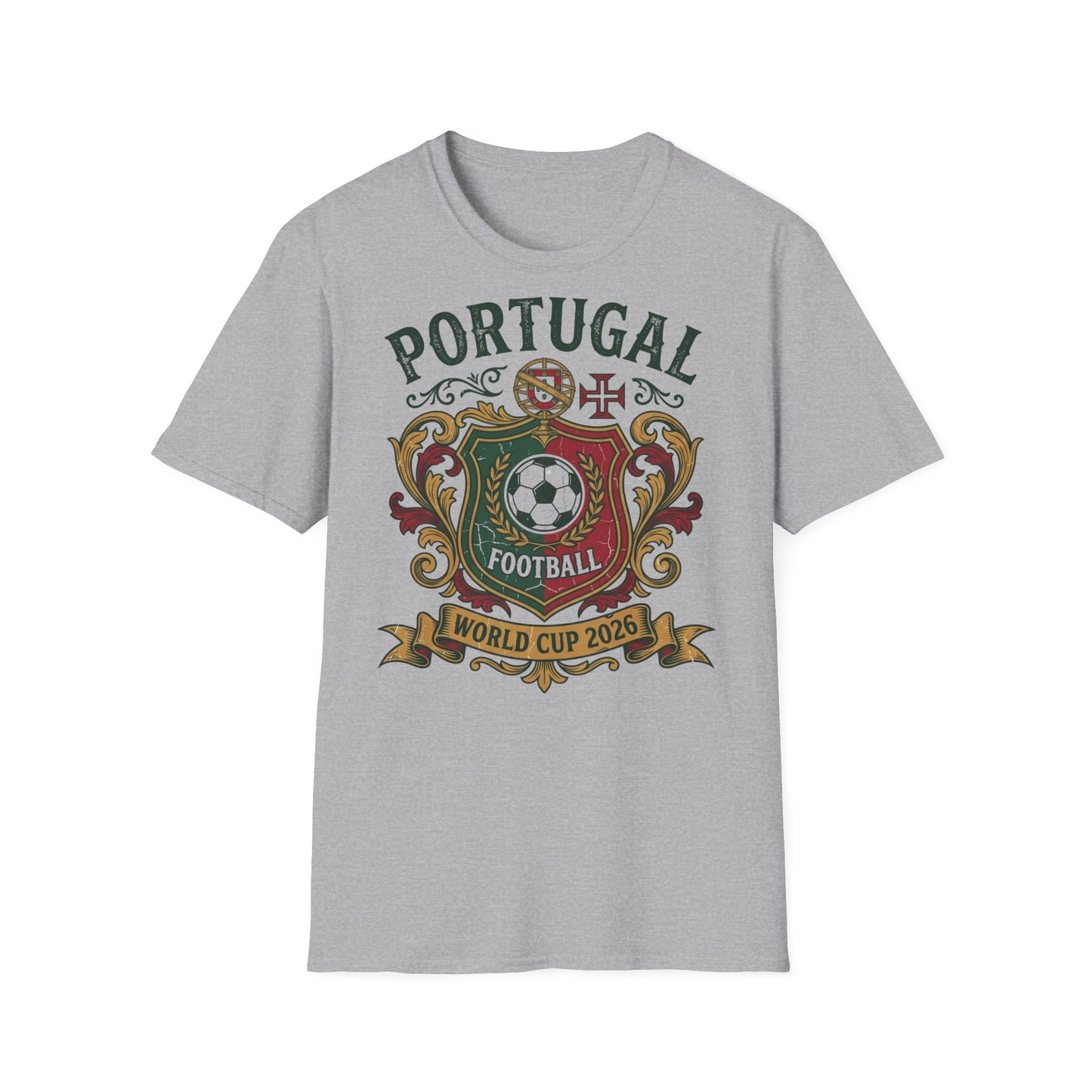Portugal World Cup 2026 T-Shirt — Football Crest Soccer Fan Tee