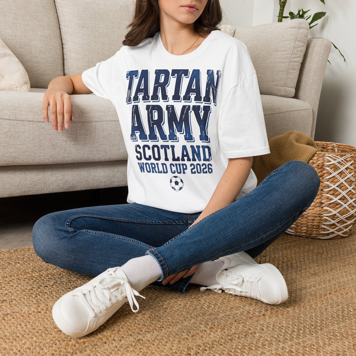 Scotland World Cup 2026 T-Shirt — Tartan Army Soccer Fan Tee