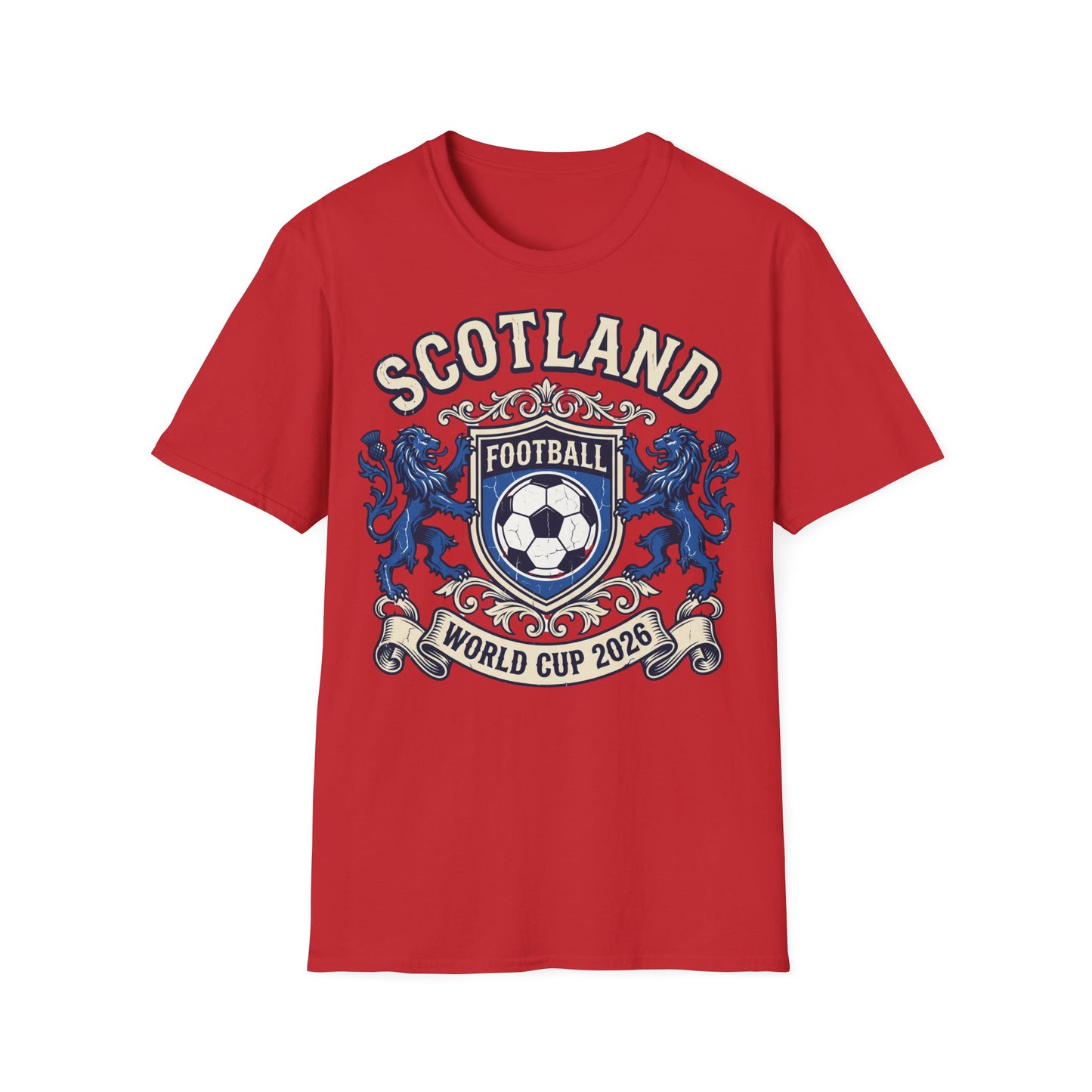 Scotland Heraldic Crest — World Cup 2026 Fan Tee