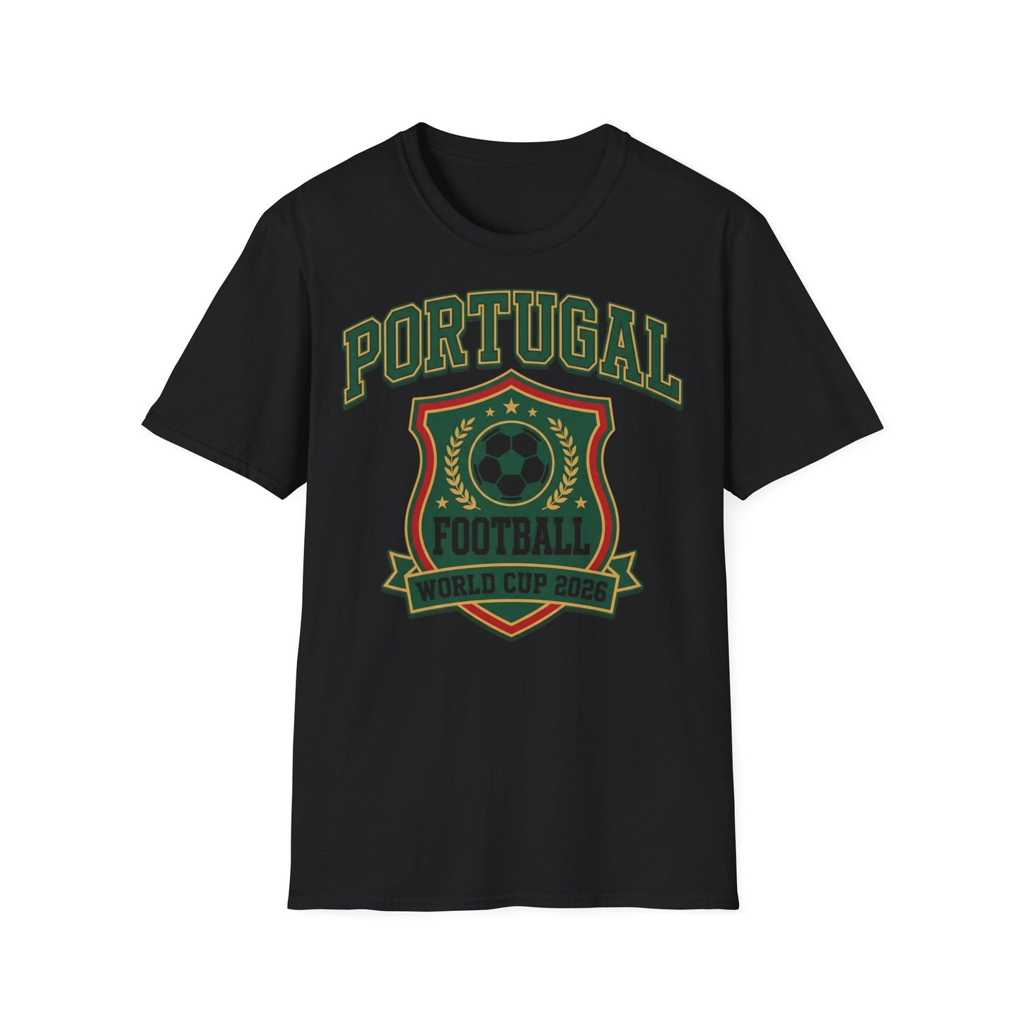 Portugal Football T‑Shirt — World Cup 2026 Soccer Crest Tee