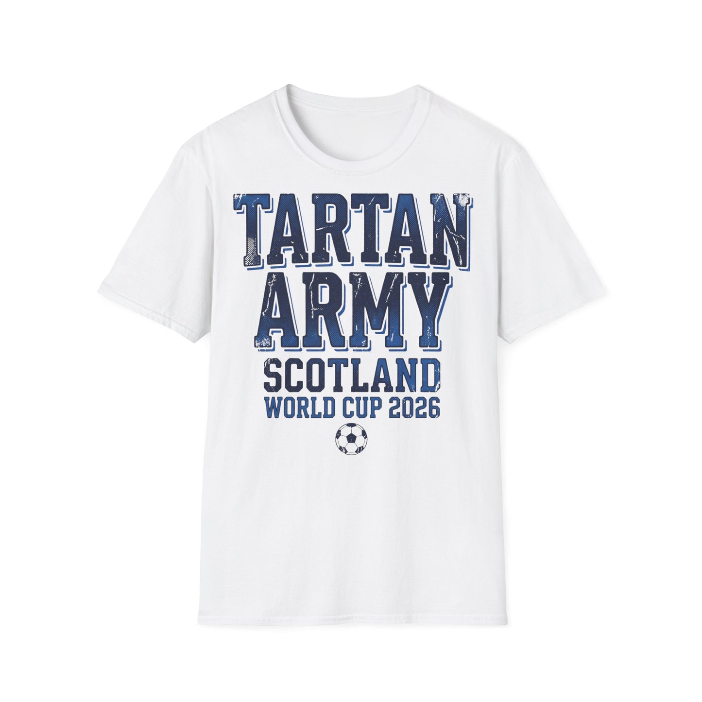 Scotland World Cup 2026 T-Shirt — Tartan Army Soccer Fan Tee