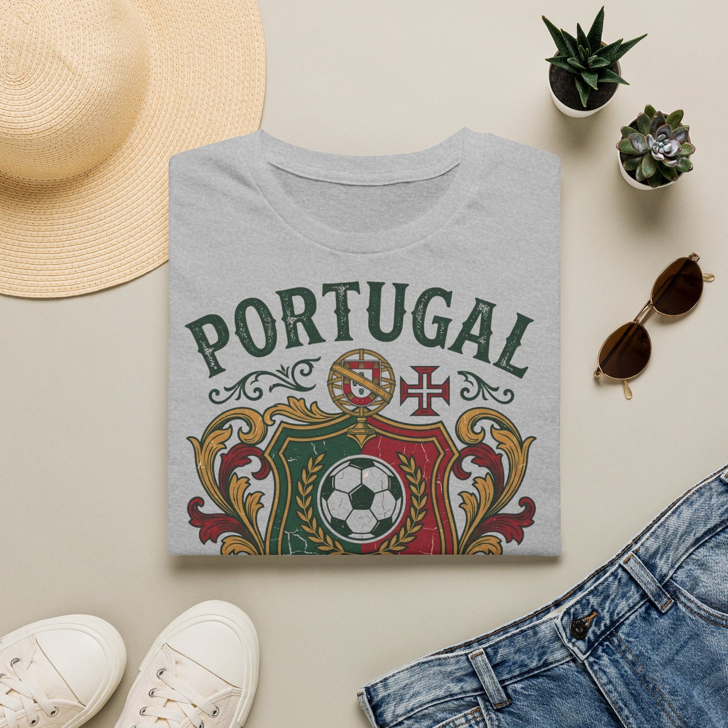 Portugal World Cup 2026 T-Shirt — Football Crest Soccer Fan Tee