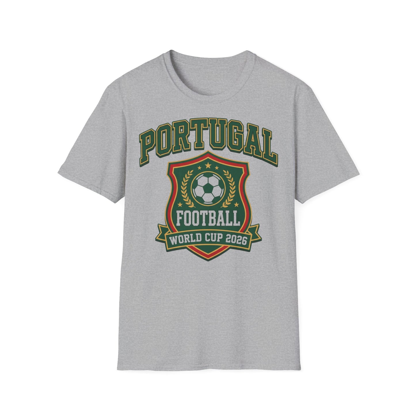 Portugal Football T‑Shirt — World Cup 2026 Soccer Crest Tee