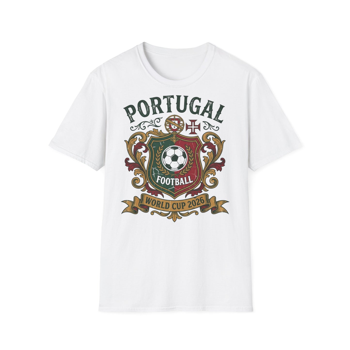 Portugal World Cup 2026 T-Shirt — Football Crest Soccer Fan Tee