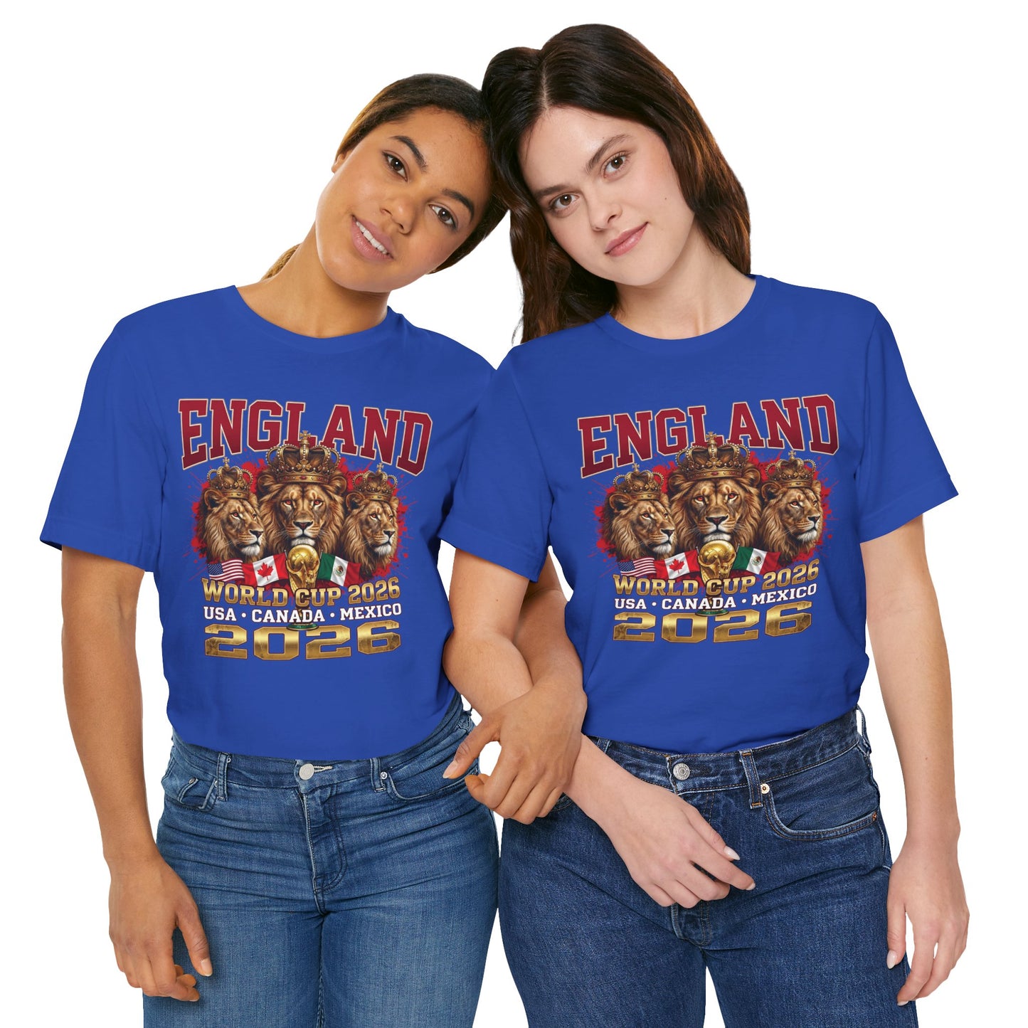 England 2026 World Cup Tee – Three Lions Soccer Shirt
