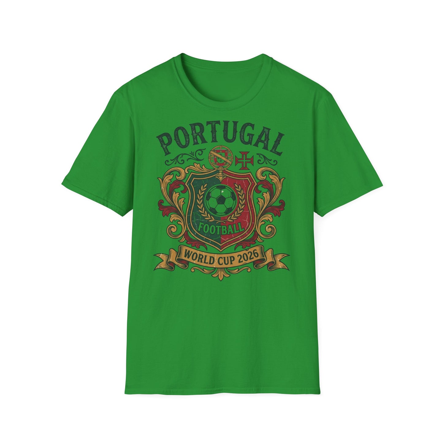 Portugal World Cup 2026 T-Shirt — Football Crest Soccer Fan Tee