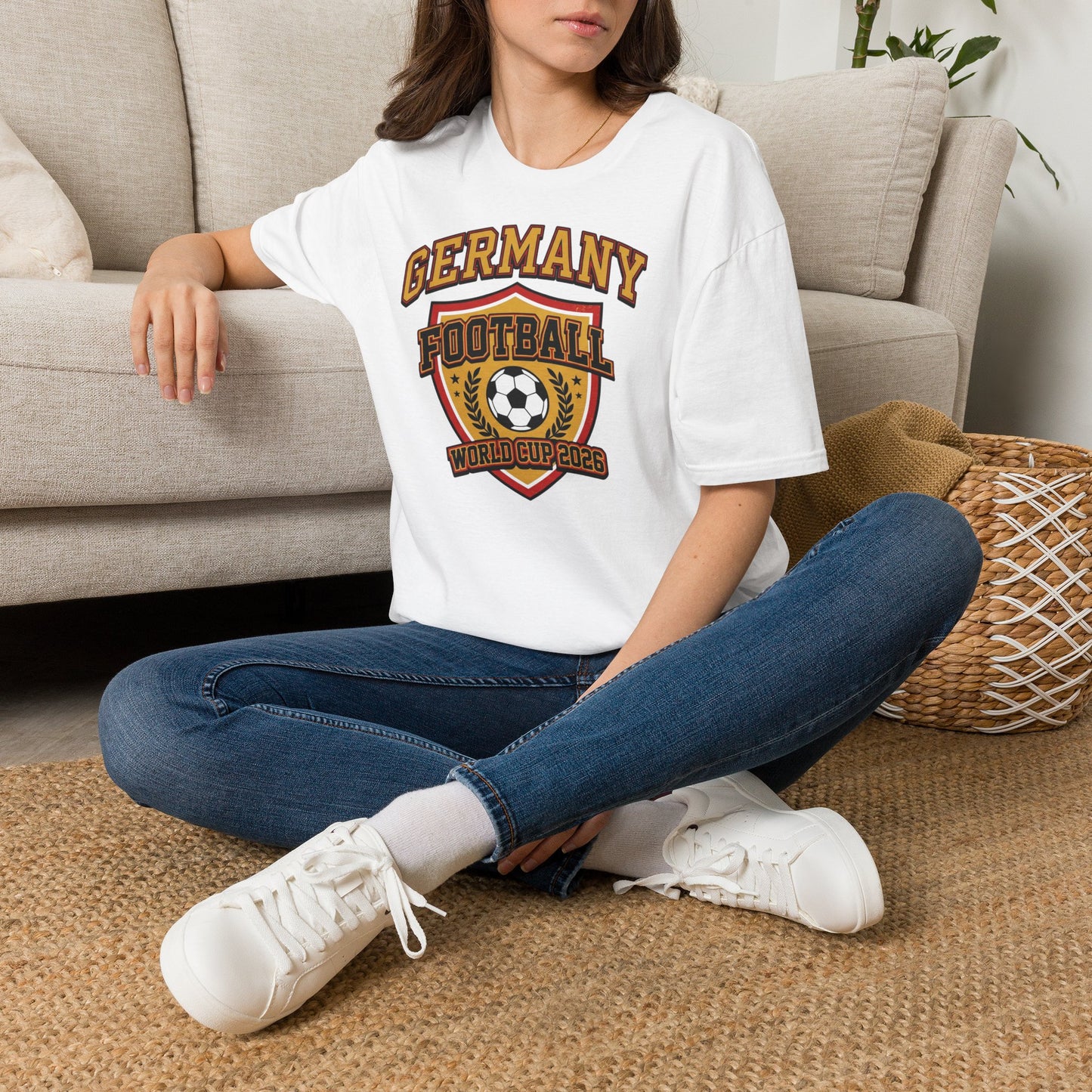 Germany Varsity Football — World Cup 2026 Fan Tee