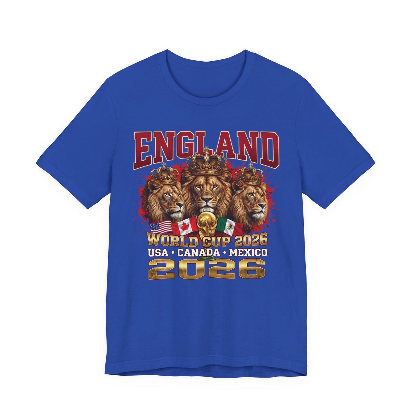 England 2026 World Cup Tee – Three Lions Soccer Shirt