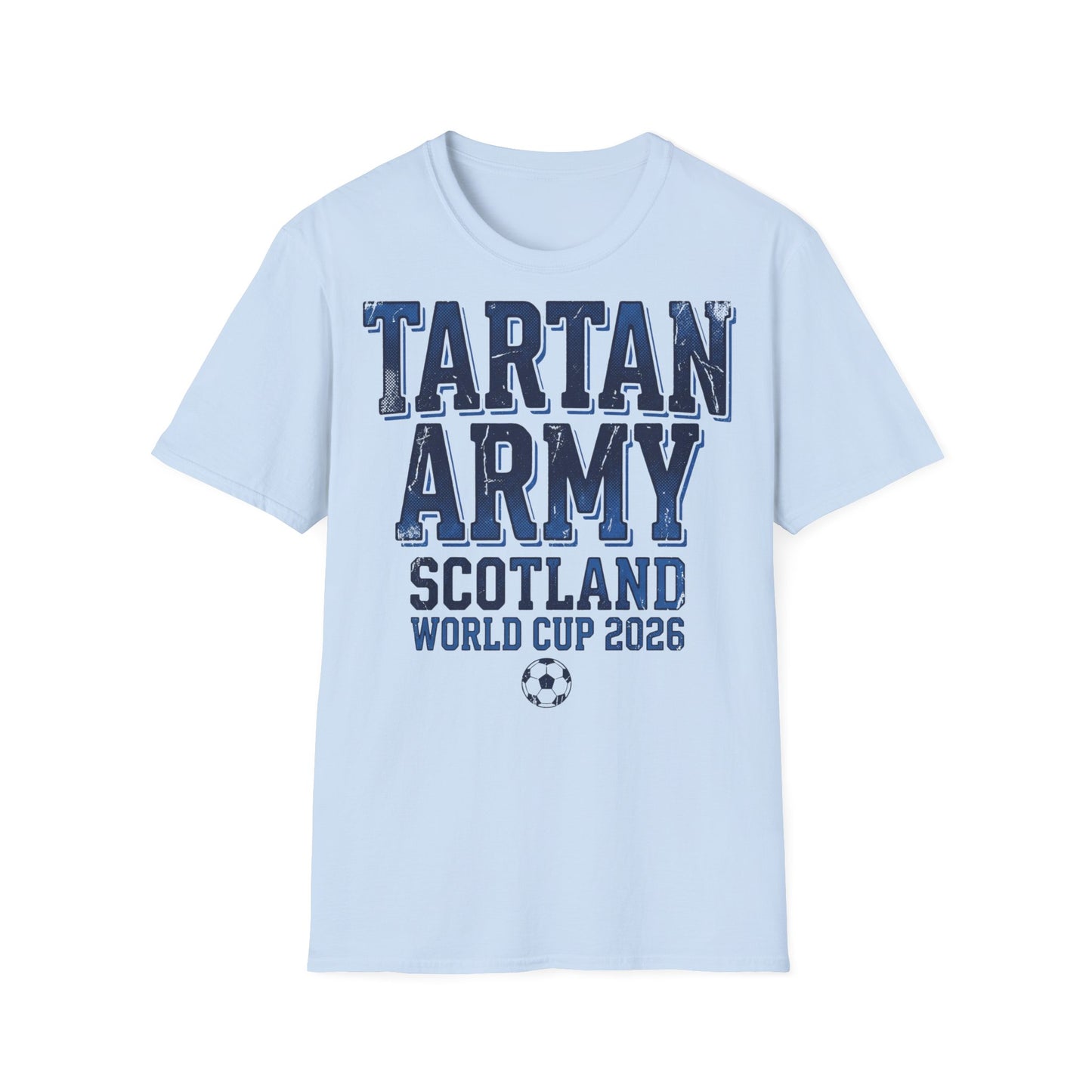 Scotland World Cup 2026 T-Shirt — Tartan Army Soccer Fan Tee