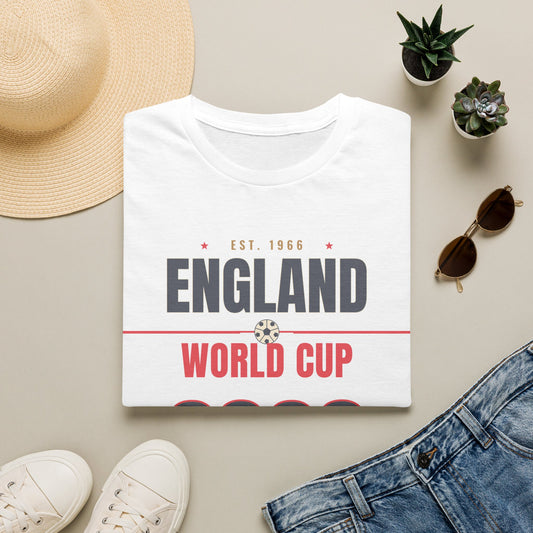 England World Cup 2026 Free Lions football fan t-shirt