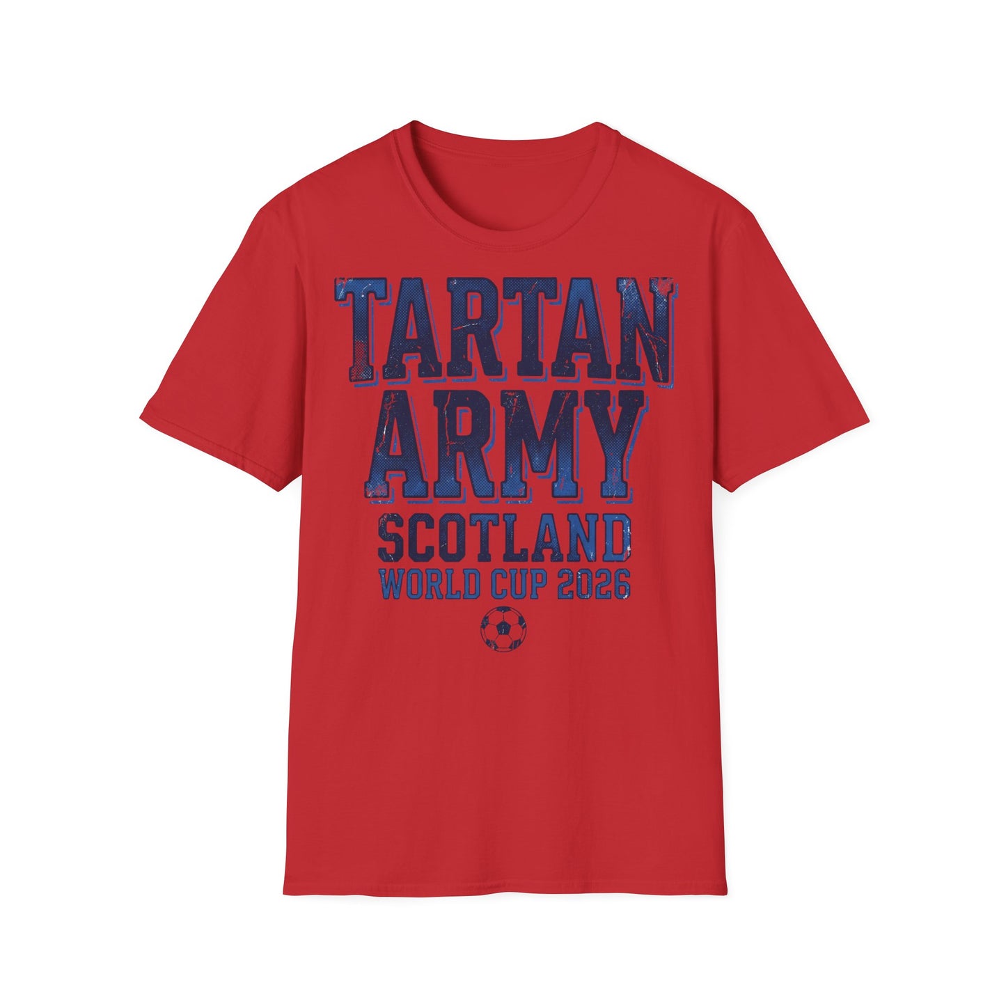 Scotland World Cup 2026 T-Shirt — Tartan Army Soccer Fan Tee