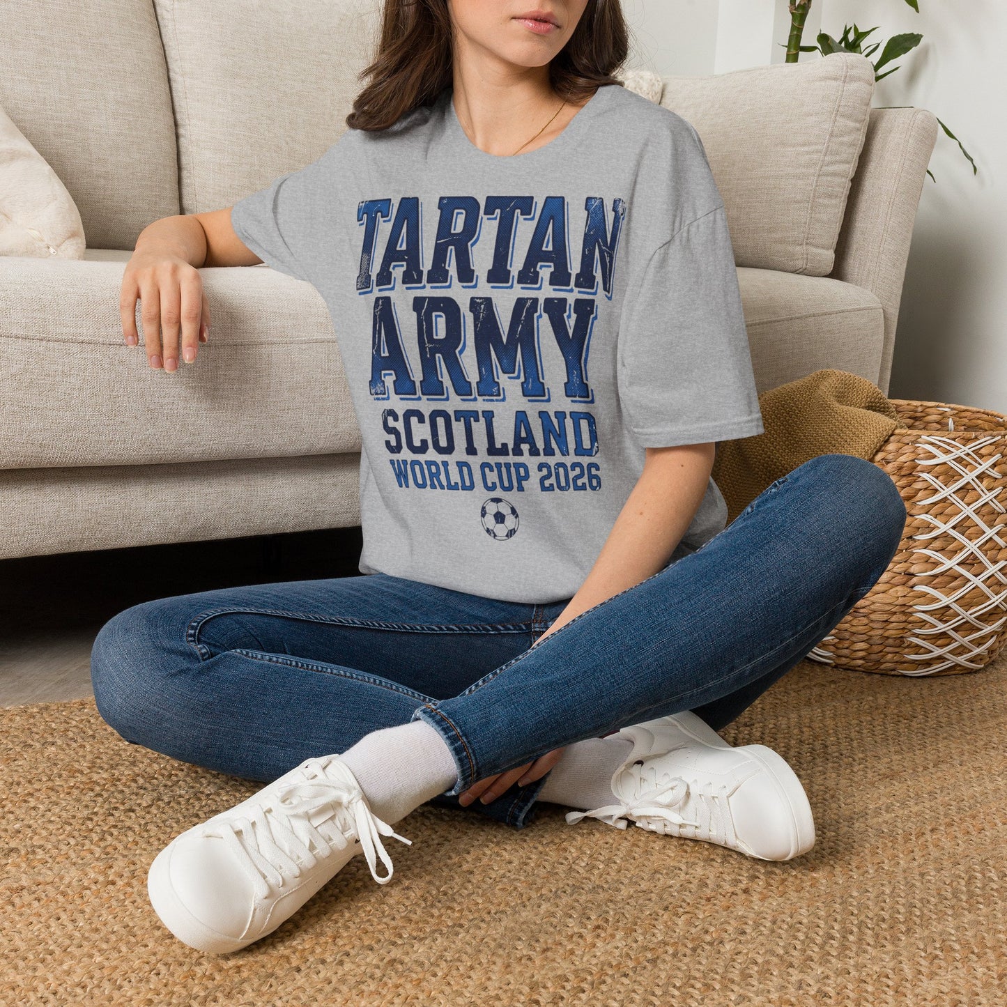 Scotland World Cup 2026 T-Shirt — Tartan Army Soccer Fan Tee