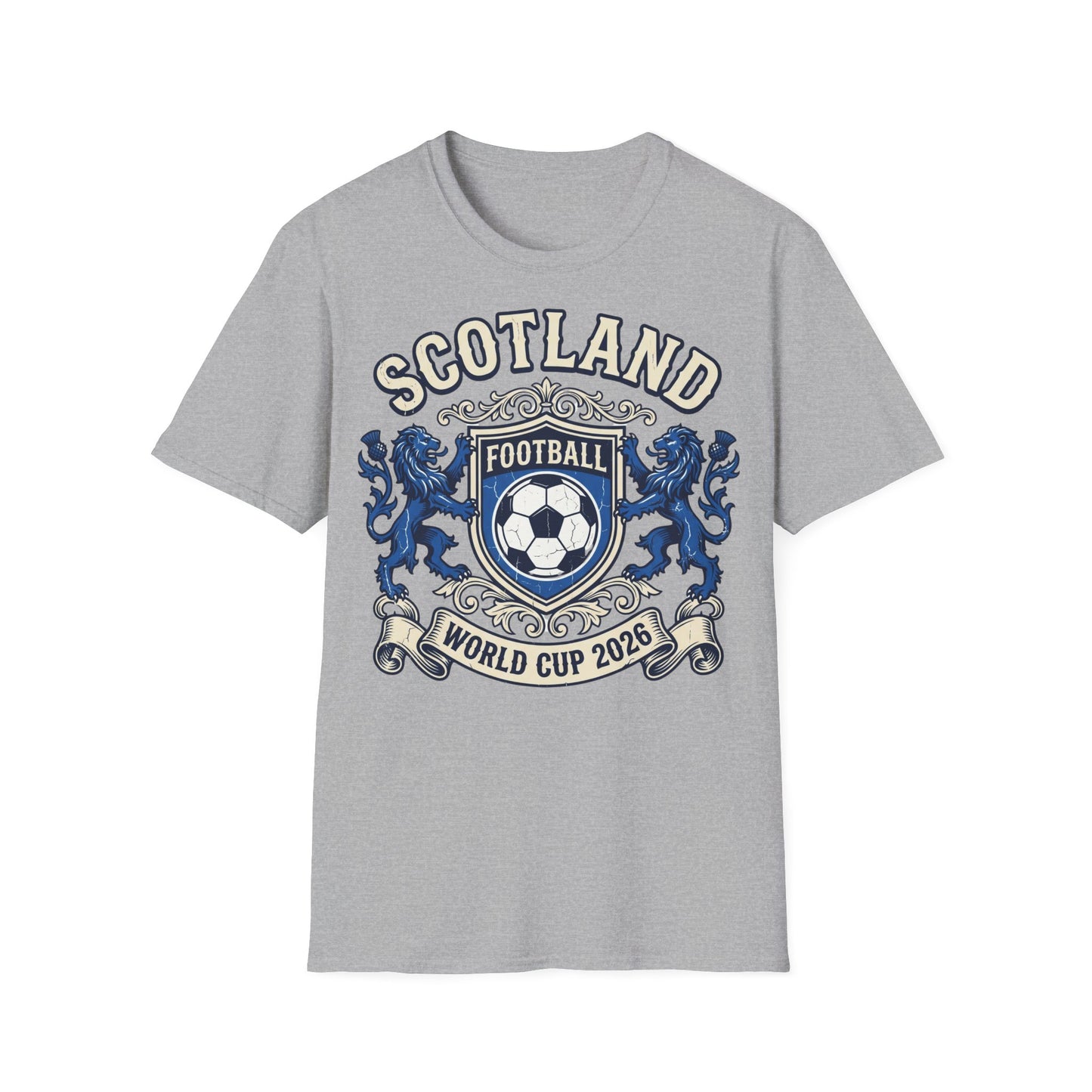 Scotland Heraldic Crest — World Cup 2026 Fan Tee