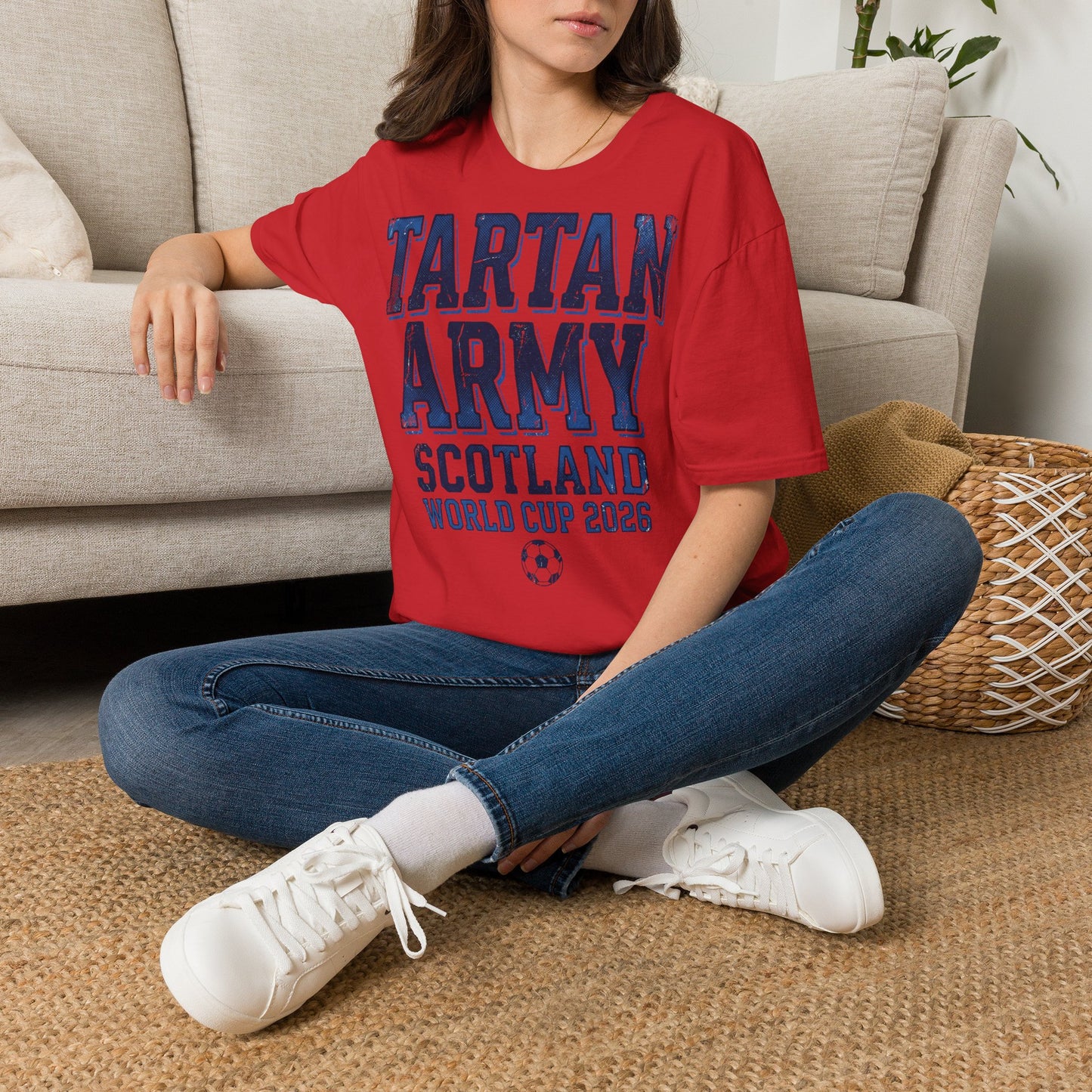 Scotland World Cup 2026 T-Shirt — Tartan Army Soccer Fan Tee