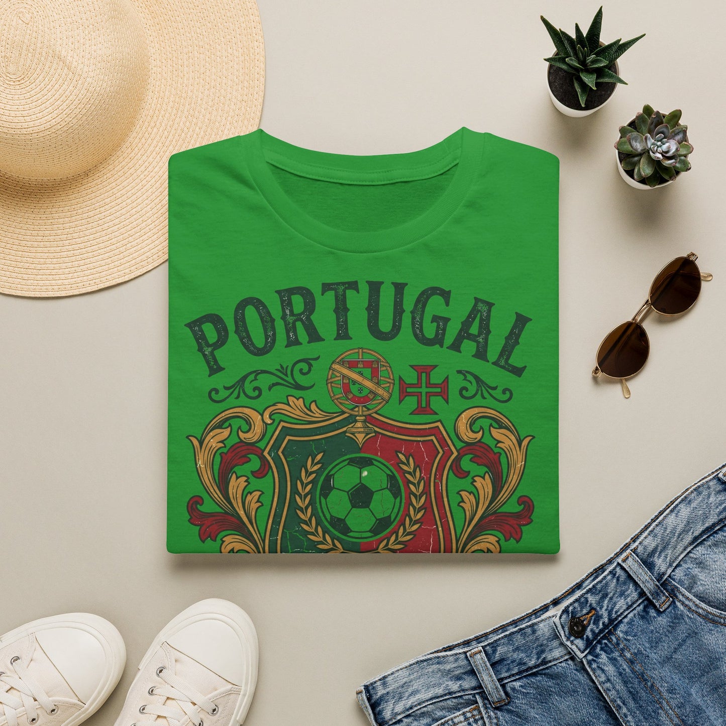 Portugal World Cup 2026 T-Shirt — Football Crest Soccer Fan Tee