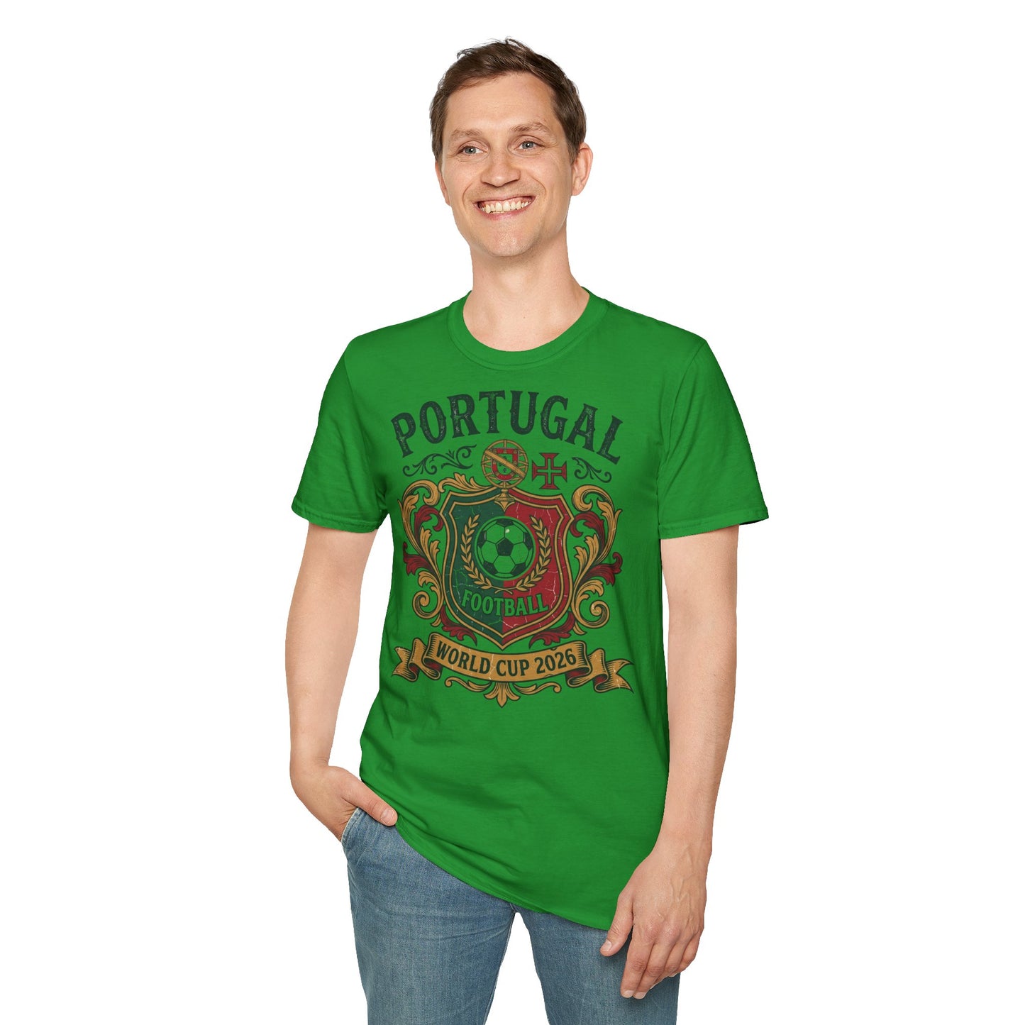 Portugal World Cup 2026 T-Shirt — Football Crest Soccer Fan Tee