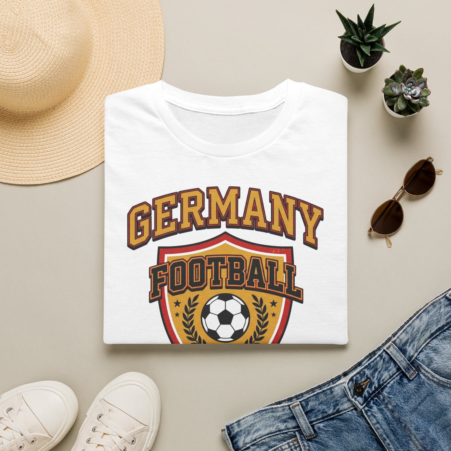 Germany World Cup 2026 varsity football fan t-shirt