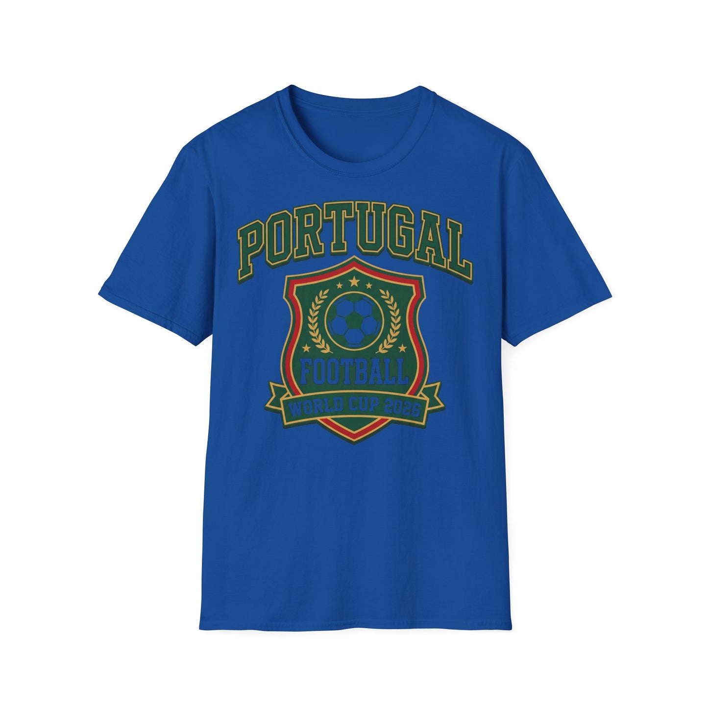 Portugal Football T‑Shirt — World Cup 2026 Soccer Crest Tee