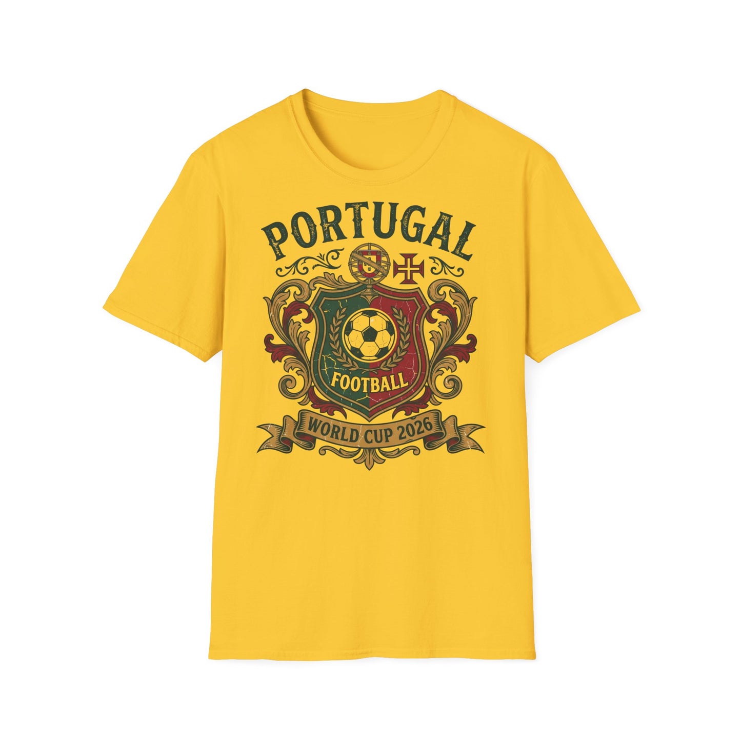Portugal World Cup 2026 T-Shirt — Football Crest Soccer Fan Tee