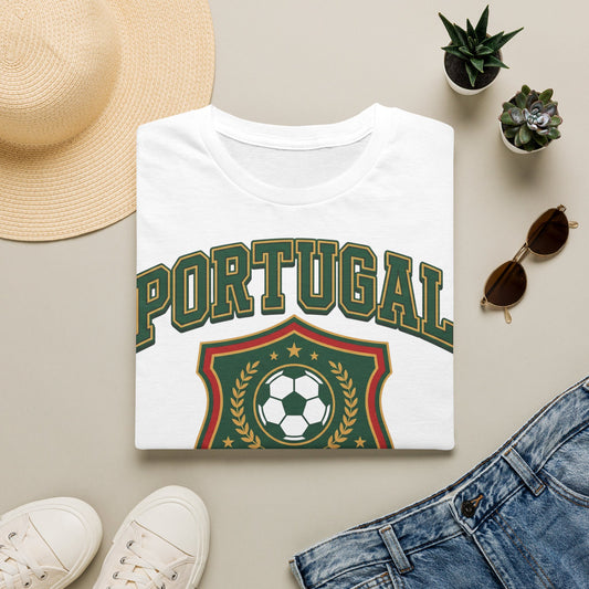 Portugal World Cup 2026 varsity football fan t-shirt