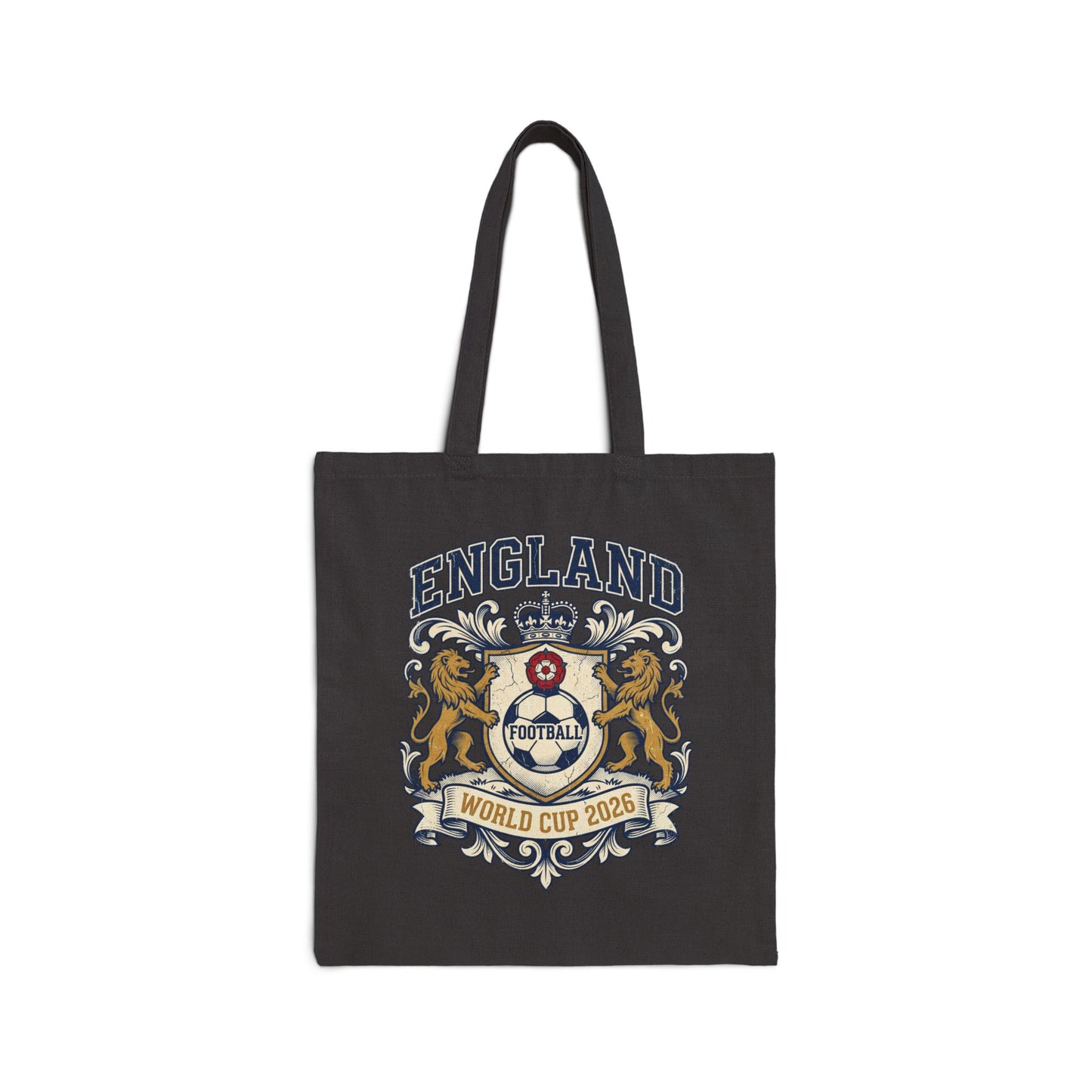 England World Cup 2026 Tote Bag — Lion Crest Football Fan Bag
